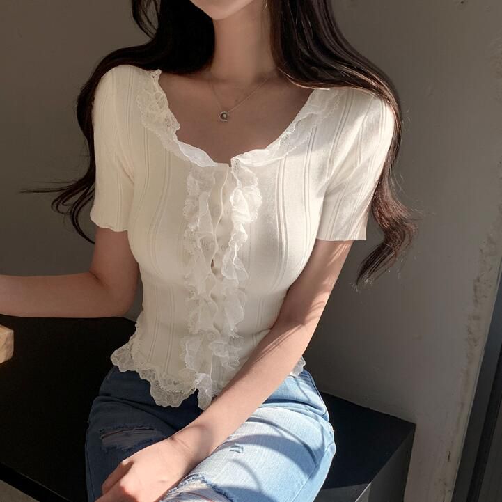 韓國服飾-KW-0423-078-韓國官網-上衣