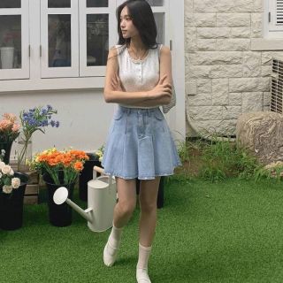 韓國服飾-KW-0718-054-韓國官網-短裙
