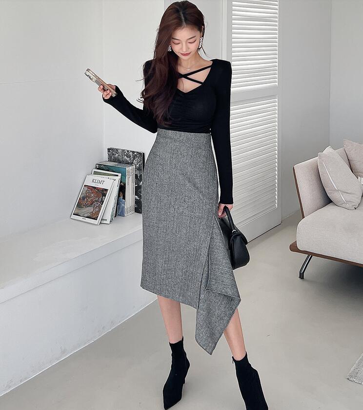 韓國服飾-KW-0131-250-韓國官網-裙子